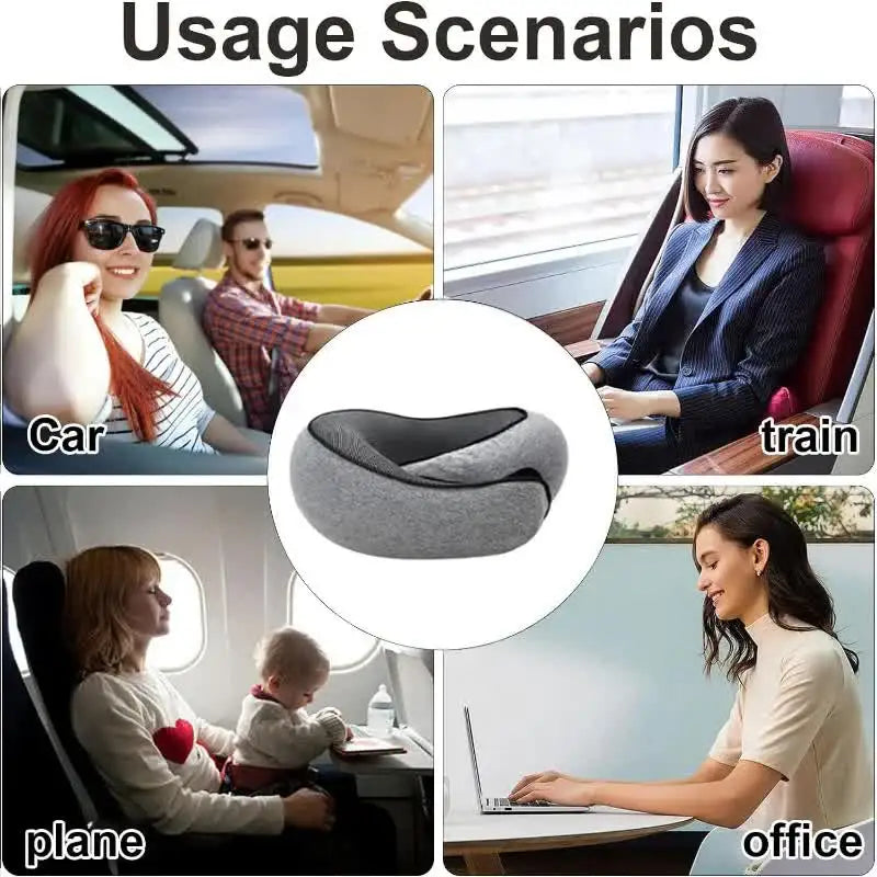 Snail Memory Travel Comfort Pillow