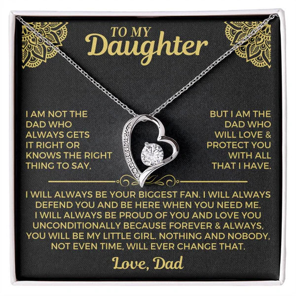 TO MY DAUGHTER NECKLACE