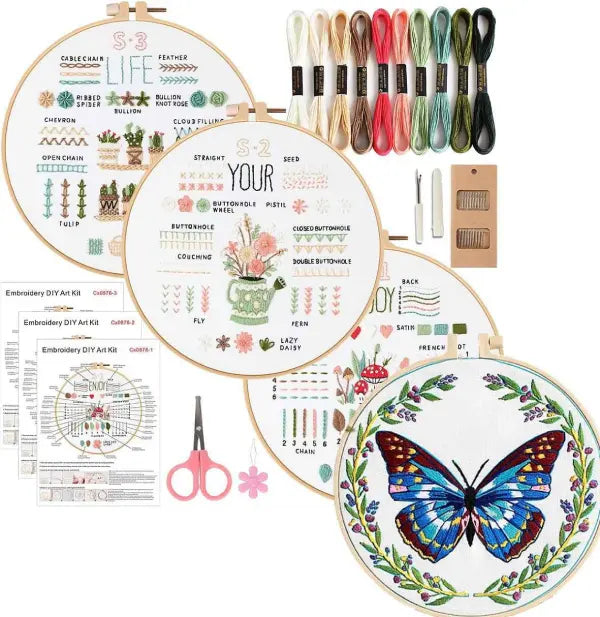 CraftHoop Embroidery Starter Kit