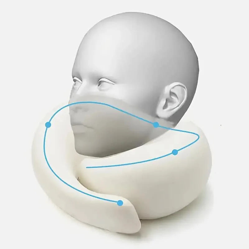 Snail Memory Travel Comfort Pillow