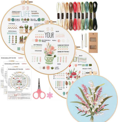 CraftHoop Embroidery Starter Kit