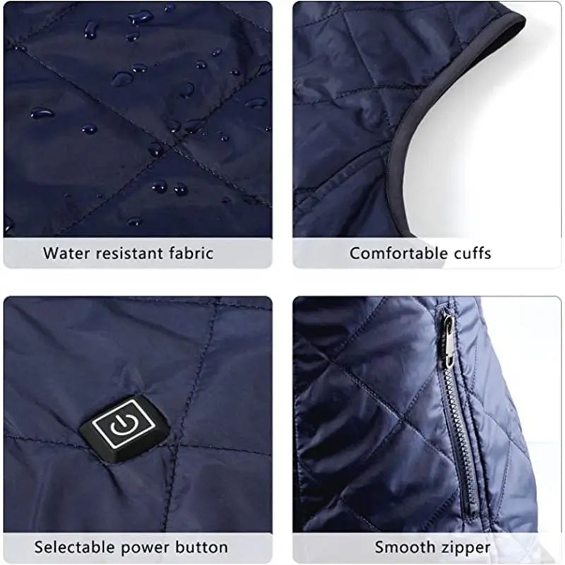 USB Heated Winter Vest