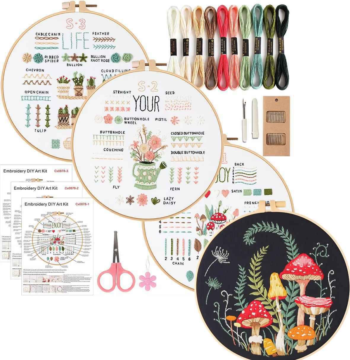 CraftHoop Embroidery Starter Kit