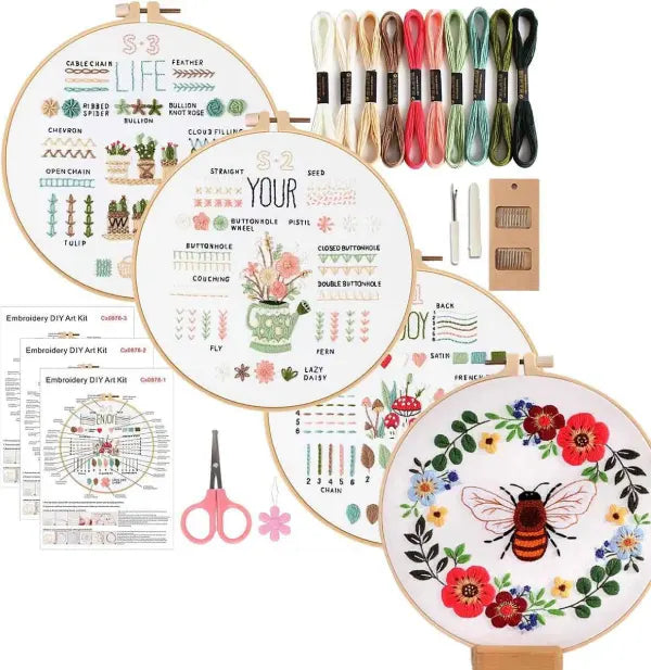 CraftHoop Embroidery Starter Kit