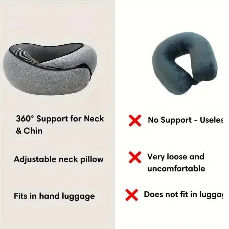 Snail Memory Travel Comfort Pillow