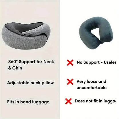 Snail Memory Travel Comfort Pillow